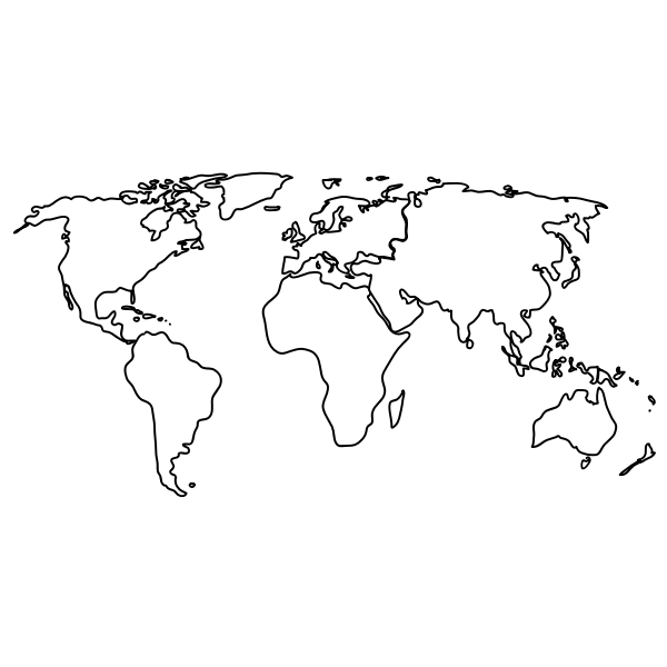 world map
